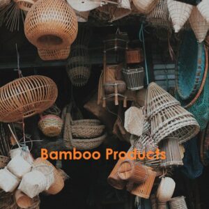 most common bamboo products