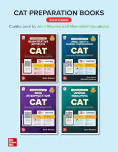 Arun Sharma's CAT exam 2025-26 bundle/ combo (set of 4 books)