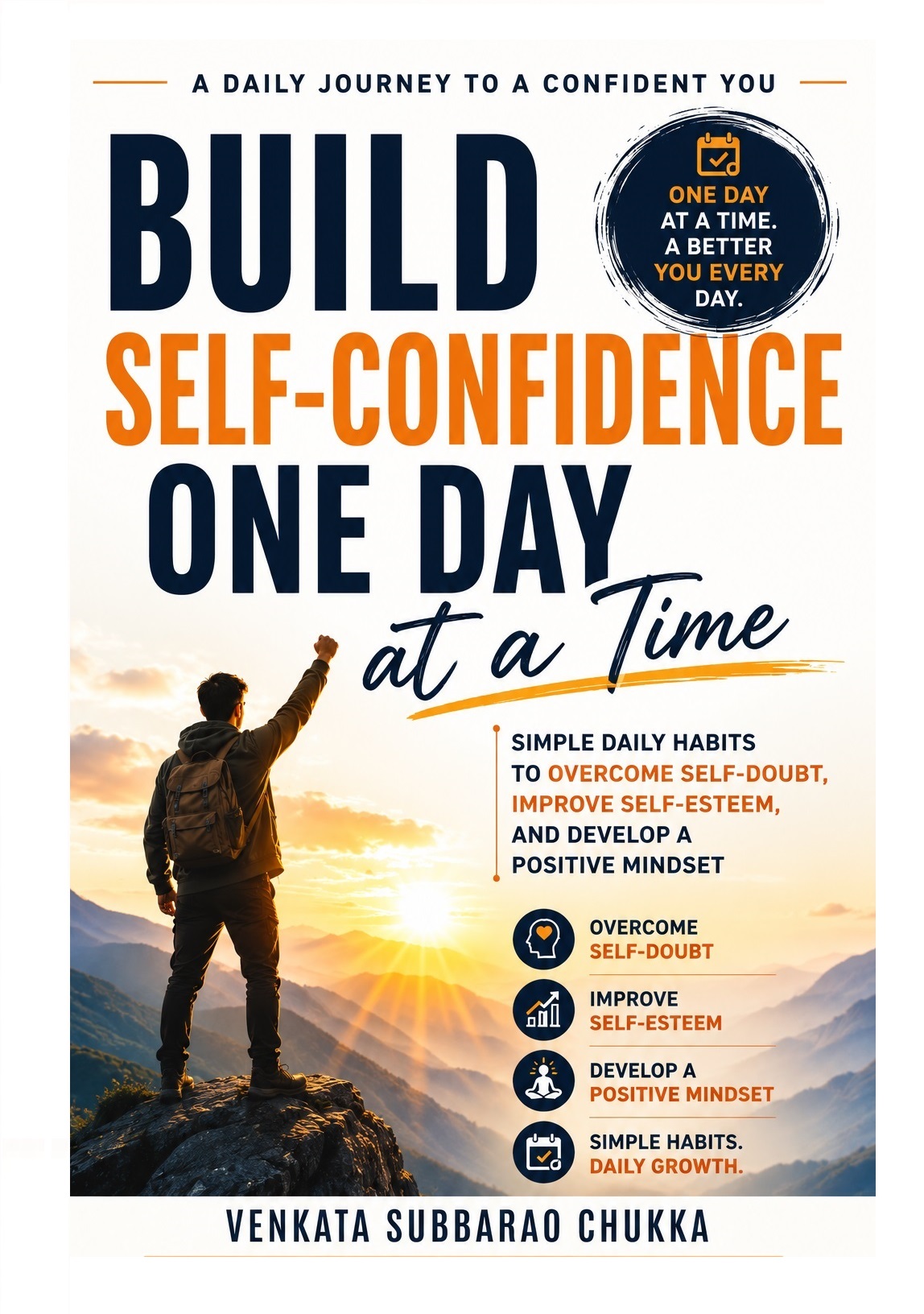 Build self-confidence one day at a time